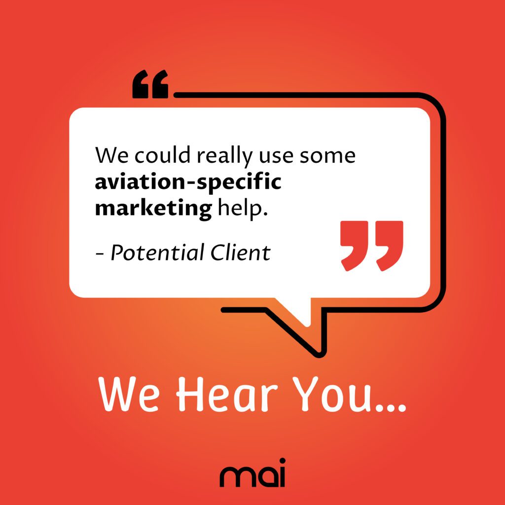 aviation-specific marketing